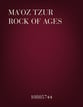 Ma'oz Tzur - Rock of Ages SATB choral sheet music cover